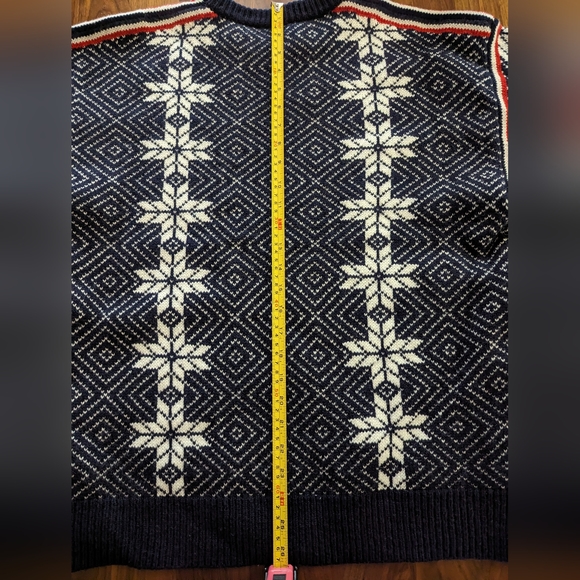 NWT JCrew Lambswool Jacquard Nordic Ski Sweater - Size M - Picture 3 of 13